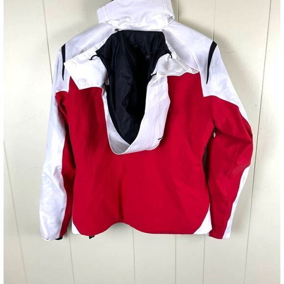 KJUS Women’s Small White Red Top Performance Ski Snowboard Zip Jacket Dermizax - Picture 3 of 10
